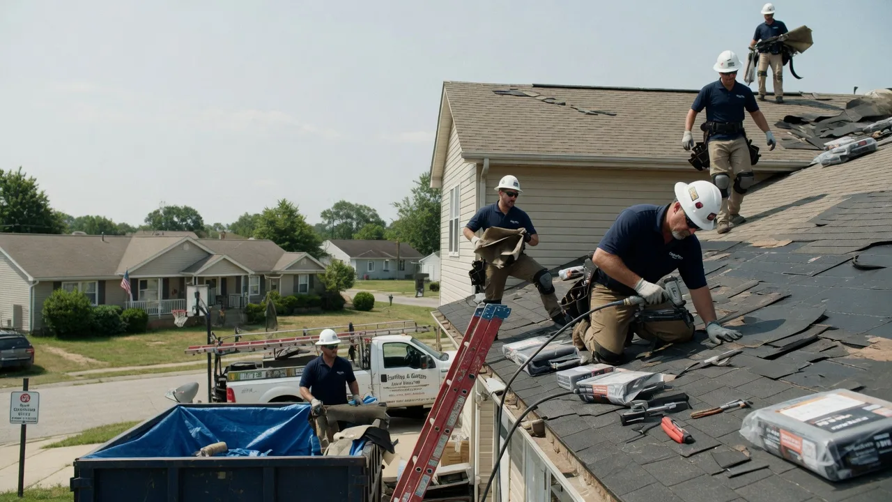 Roof Replacement in Paris Crossing, IN near me